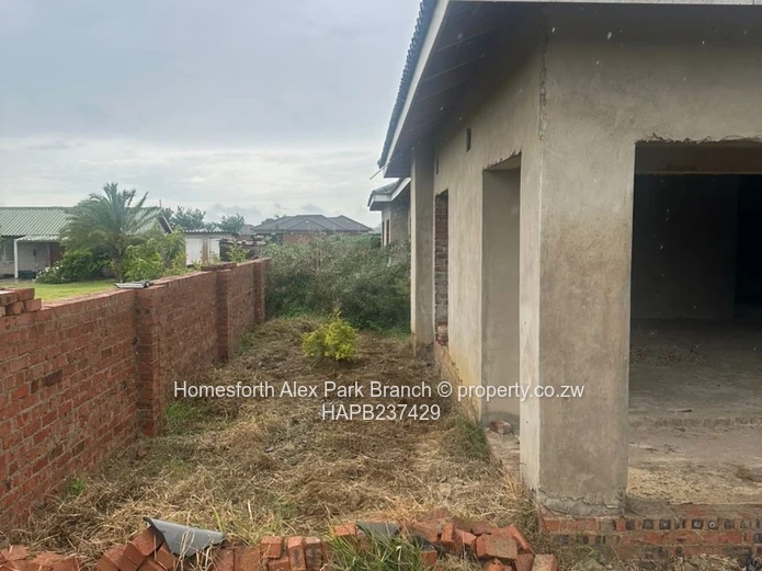 Sandton Park Incomplete House On Sale (Sole Mandate)